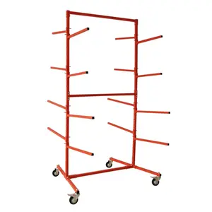 Floor Mobile Bumper Storage Rack - Double Sided Bumper Storage Rack - 1685
