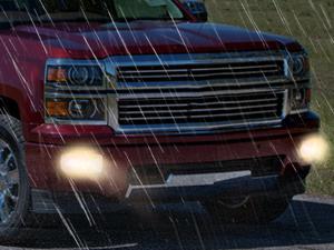 Nilight Fog Light Assembly Compatible with 2002 2003 2004 2005 2006 2007 Chevy Silverado 1500 2500 3500 2002-2006 Avalanche w/o Body Cladding with H10 12V 42W Halogen Bulbs