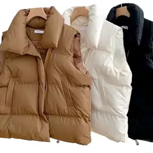 Bomber Vest - Stylish Padded Vest with Multiple Colors for All Seasons Womenswear