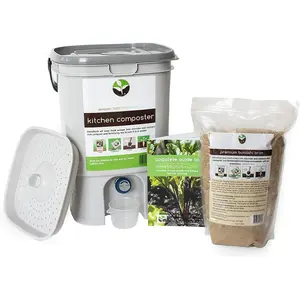Composting Starter Kit (Includes 1  Bin, 2.2lbs of  Bran and Full Instructions)