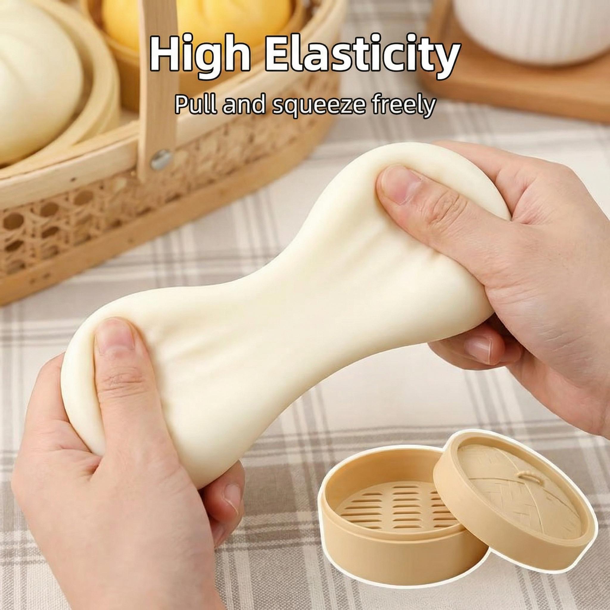 Jumbo Rainbow Glitter Dumpling Squishy Stress Ball -2026 Trending Soft Stretchy Food-Shaped Fidget Models,Party Gifts, Valentine's Day gifts Decompression SqueezeMultifunction, teen girl gifts, gifts for boyfriend, teacherappreciation gifts