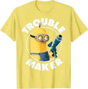 Despicable Me Minions Kevin Trouble Maker Graphic T-Shirt