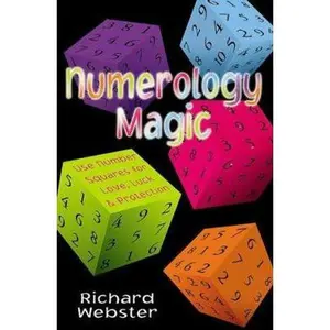 USED Book - Numerology Magic by Richard Webster (Paperback) - english