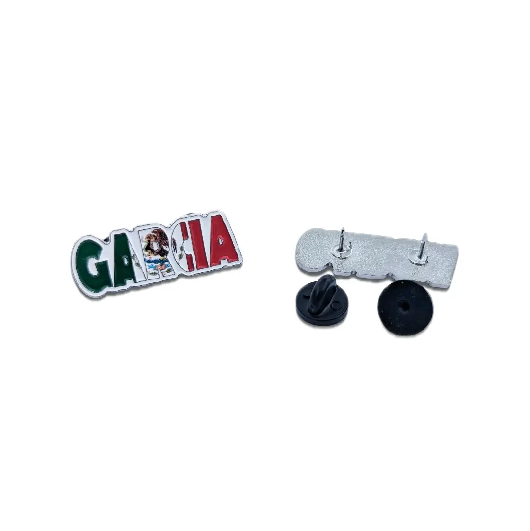 Pin Garcia Pin for Caps Clothing Enamel Badge MTZ Mexican Flag Pin Garcia Flag