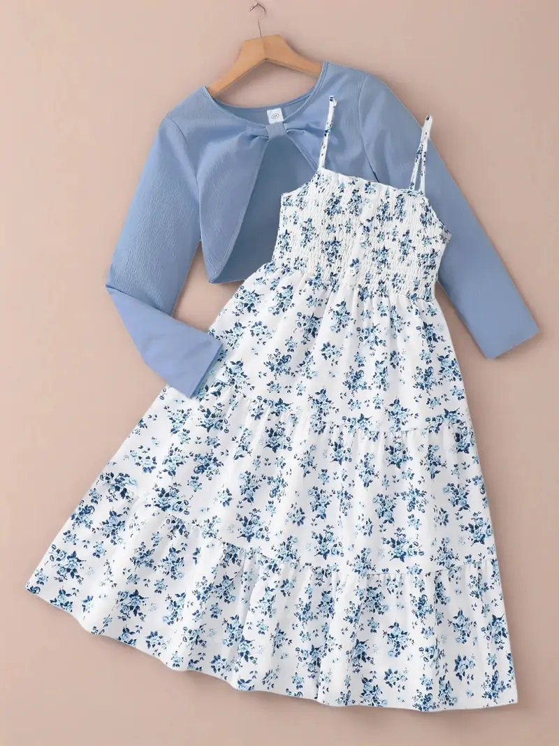 sachin and babi light blue dress White Taffeta Silk Sequins Bead Embroidered Dress For Girls by Mini N More  at Pernia's Pop Up Shop 2026 main image 1