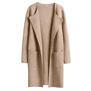 Women’s Open-Front Lightweight Knit Cardigan, Casual Long Coatigan Sweater Jacket, 2025 Fall Outerwear