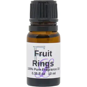 Fruit Rings Fragrance Oil, 10 ml Premium, Long Lasting Diffuser Oils, Aromatherapy
