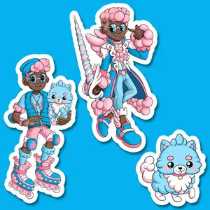Angel Balms Connor Sticker Set
