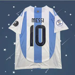 2024 America Cup Argentina Home No.10 Messi short sleeve Soccer jersey