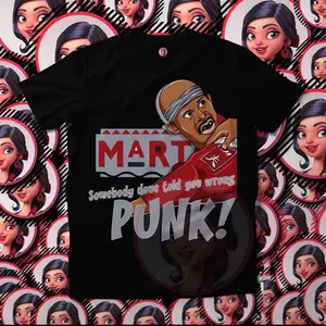 Martin Lawrence t shirt crew neck - thanks for supporting my brand