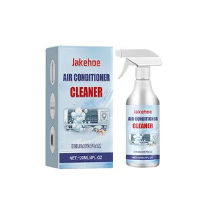 Jakehoe Air Conditioning Detergent Household Hanging Cabinet Air Conditioner Decontamination Deodorant Bubble Break down Stains Spray Towel Cleaner