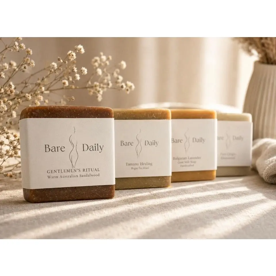 Signature 4-Bar Bath & Shower Ritual Collection, Beauty & Personal Care Bath Body Care Set