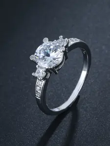Plated Proposal Ring Jewelry, Elegant Engagement Ring for Men, Perfect Gift for Special Occasions, Durable & Stylish Design
