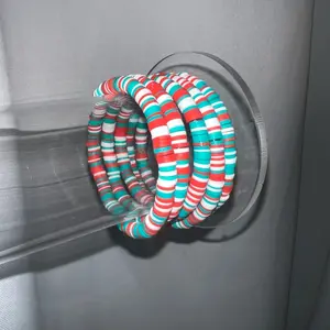 Clay Christmas Bracelet