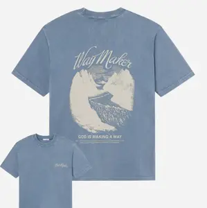 Comfor Corlors@ Way Maker Christian T shirts, "He performs wonders that cannot be fathomed, miracles that cannot be counted." -Job 5:9