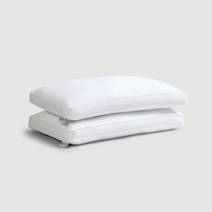 COOP Sleep Goods Essence Adjustable Down Alternative Pillows 2-Pack, Breathable Bed Pillows with 2-Inch Gusset for Side, Back, and Stomach Sleepers, Classic and Crescent Shapes, Queen and King Sizes