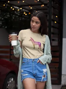 Western Rainbow Mule Tee
