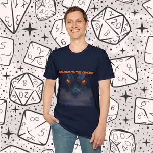 Unisex SCBC "Dungeon Master" Soft Heavy Cotton Tee. Graphic T-Shirt. Streetwear. Original Design. Unisex, T-Shirt. Dungeons & Dragons