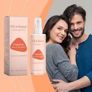 OceAura Women’s Perfume Spray — Long-Lasting Light Fragrance, “Rainy Garden” Woody Gardenia Notes