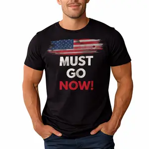 Men Trump Must Go Now Shirt, Keyword Must Go Now SVG PNG Shirt For Keyword "MUST GO NOW"