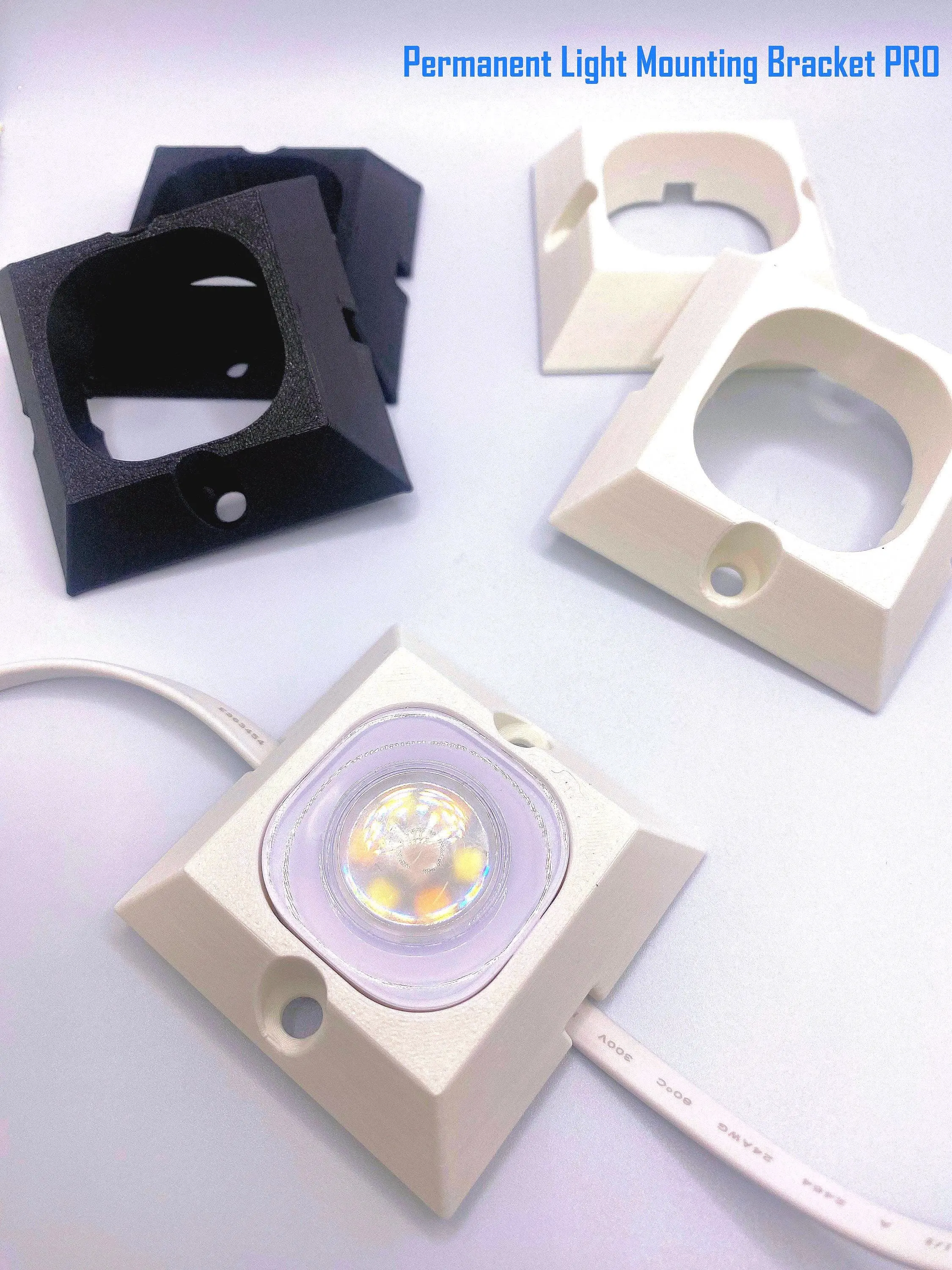 PRO Permanent Light Mounting Bracket-Clips designed for the Govee PRO Permanent Outdoor Lights
