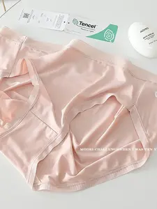 High Elastic Modal Underwear, Seamless Naked Feel, Plus Size 270lbs, Butt Lift, No Squeezing, Mid-Waist, Women's Panties