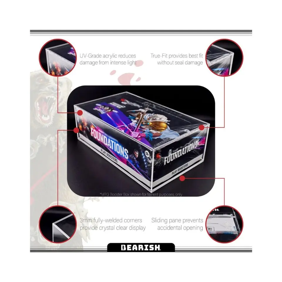 Bearish Acrylic Case for Pokemon Booster Display - TikTok Shop Bearish Acrylic Case for Pokemon Booster Display - TikTok Shop