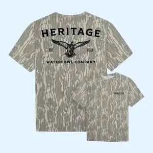 {Full Size S-5XL} Mossy Oak Washed Bottomland Mallard Camo T-Shirt Unisex Graphic Tee Hunting Shirt for Men Women Streetwear Casual Outdoor Sports Everyday Wear Breathable Lightweight Cotton Gift for Him TikTok Shop US Trendy Outfit