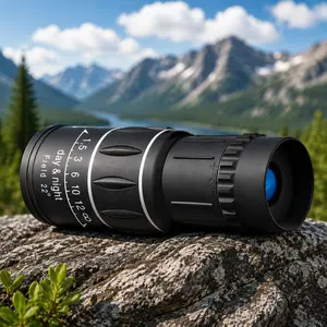 16x52 High-Power Dual-Focus Monocular Telescope - Long-Range Outdoor Spyglass for Hunting, Birdwatching
