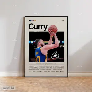 Stephen Curry Warriors Poster, Golden State Basketball Art, NBA Poster, Basketball Poster, NBA Basketball