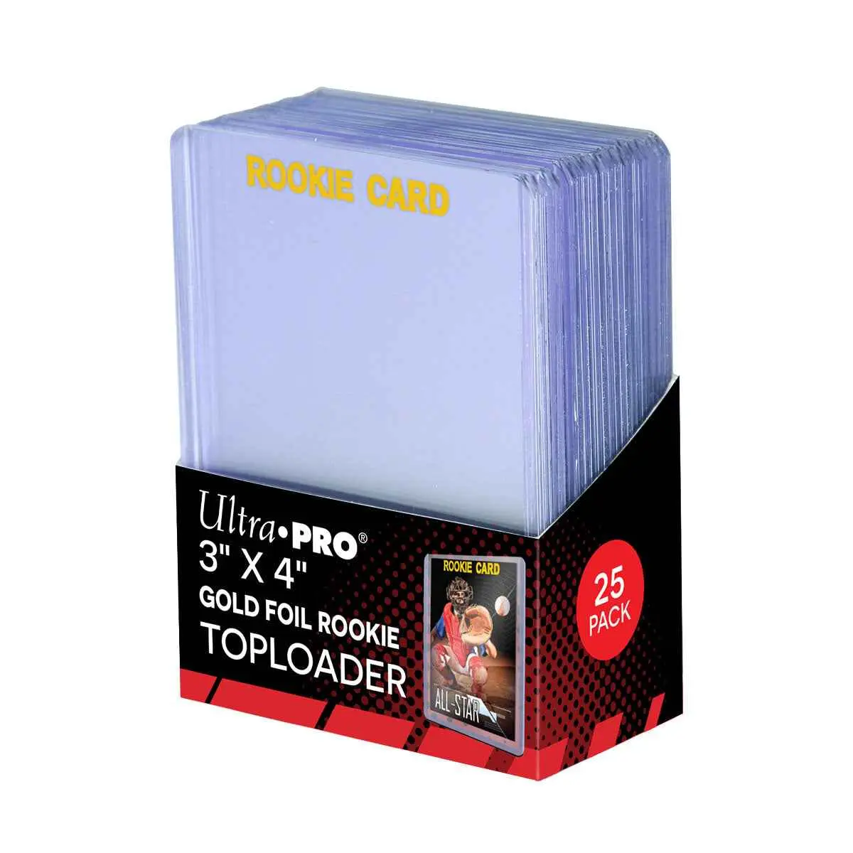 3" x 4" Clear "Rookie Gold" TOPLOADER® Sleeves (25ct) for Standard Size Cards 3" x 4" Clear "Rookie Gold" TOPLOADER® Sleeves (25ct) for Standard Size Cards