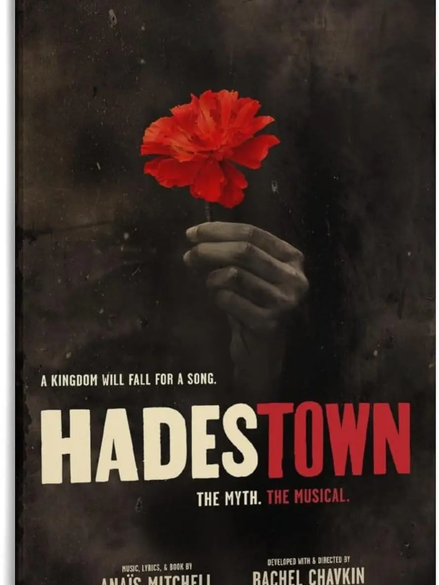 Home Decor Spirit HADESTOWN Musical Theatre West End Broadway Poster Print Canvas Painting Posters And Prints Wall Art for Living Room Bedroom Decor UNFRAMED