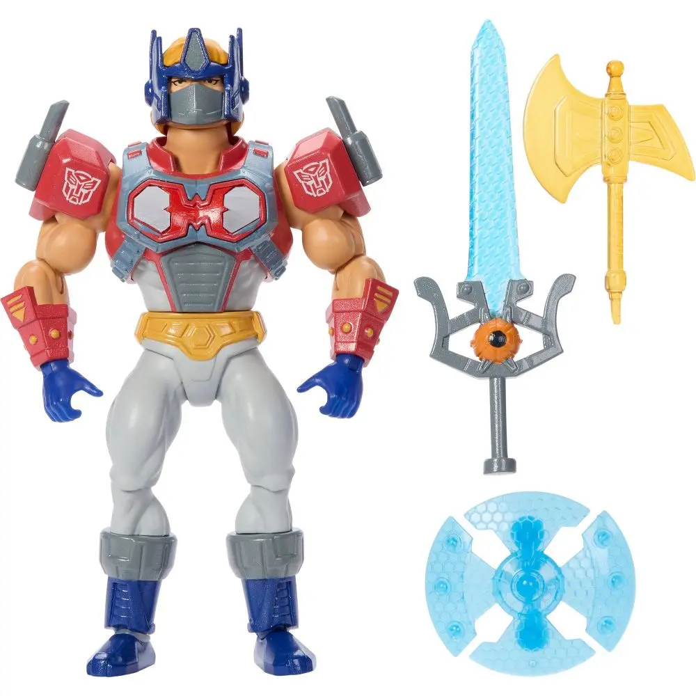 Masters of the Universe Origins x Transformers Optimus Prime Armor He-Man Action Figure MOTU Toy Masters of the Universe Origins x Transformers Optimus Prime Armor He-Man Action Figure MOTU Toy
