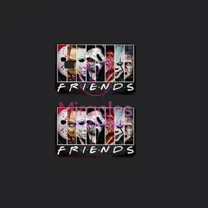 NEW Horror Friends credit card sticker cash app card design