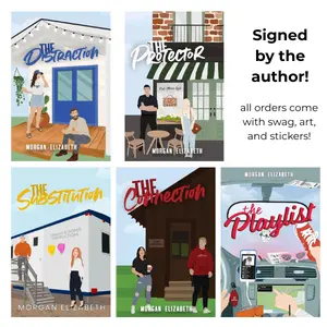 Springbrook Hills Series, Signed Paperbacks with swag - romantic comedy romance, five book set