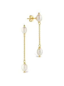 Teresa Pearl Drop Studs