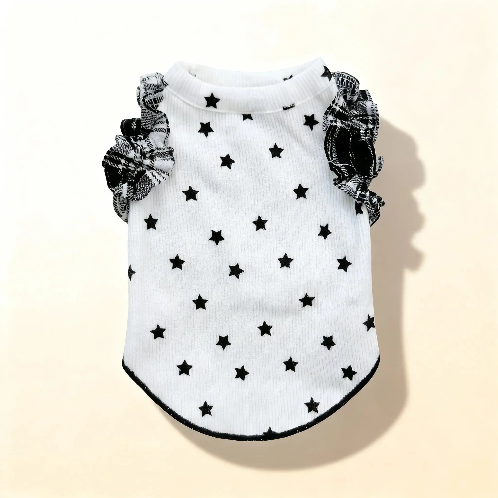 [Small Dog Cloth series] - Star Check Vest