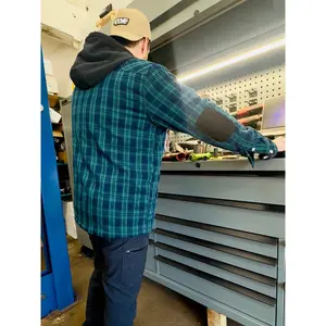 Cold Shop Sherpa Flannel Jacket