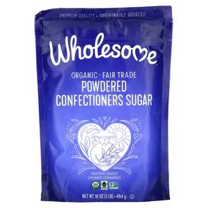 Wholesome Sweeteners Organic Powdered Confectioners Sugar, 1 lb (454 g)