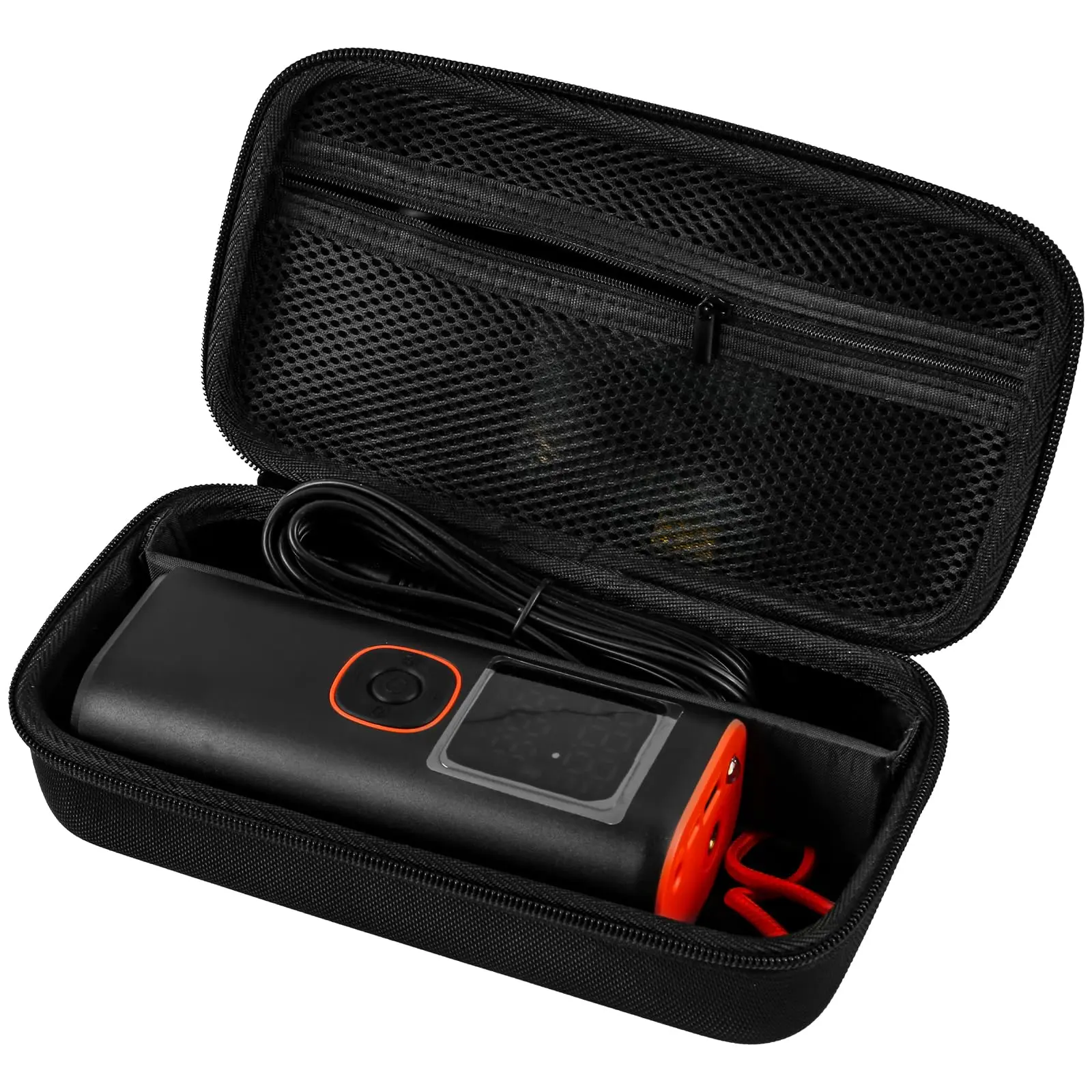 Portable Air Compressor Storage Box - Universal Case Compatible With Modari/skight/lolssa/teffim/hafuloky/frarome/iltide Tire Inflators  Car Pump Organizer For Tubes & Accessories (box Only)