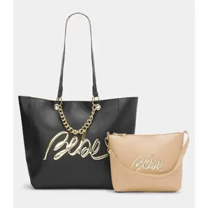 BEBE GIANNA E/W TOTE W/POUCH