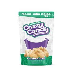 Andersen's Crazy Candy Freeze Dried Peanut Brittle Fun Snack