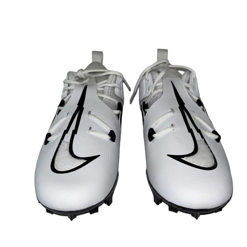 Ohio State Football Team Issued Nike Alpha Menace Pro 3 Low P White/Black Cleats
