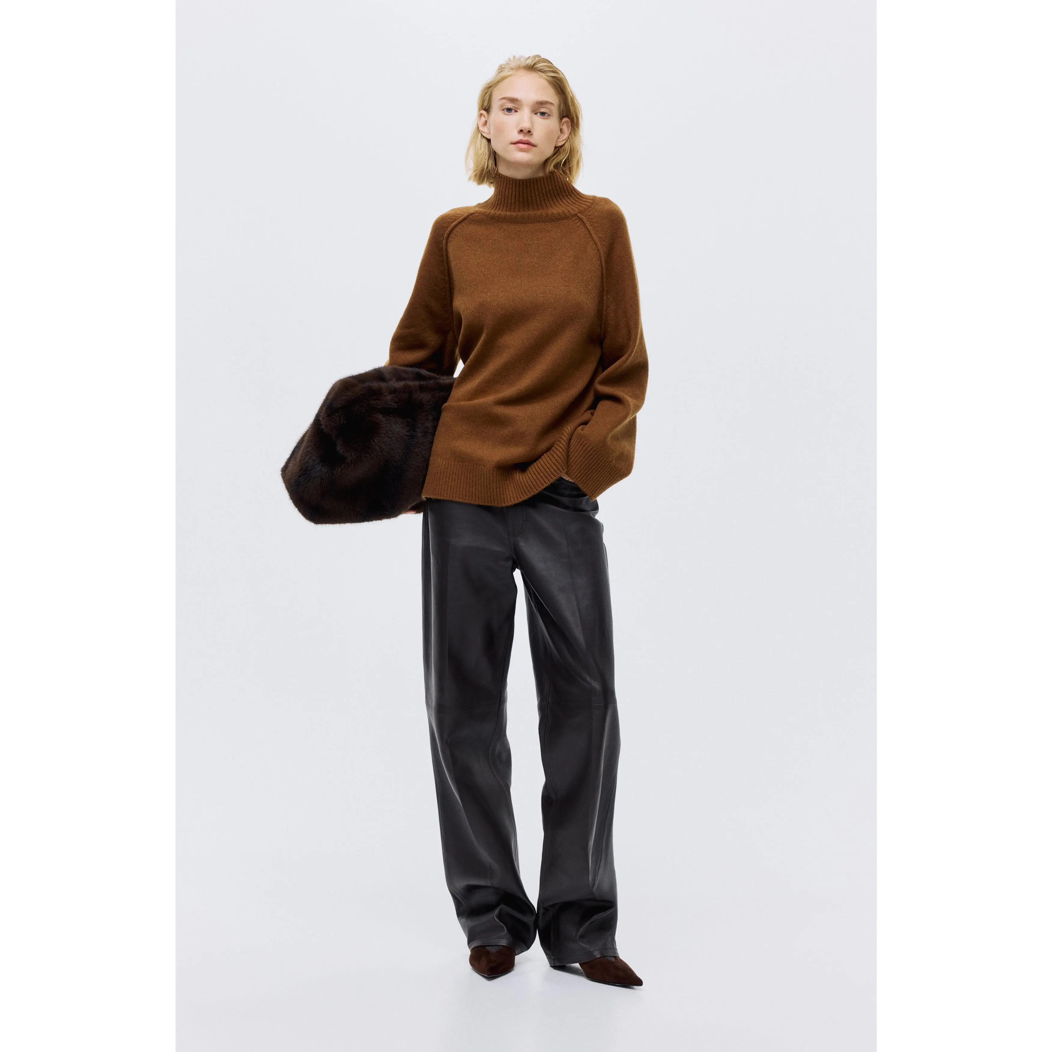 H&M Oversized turtleneck jumper