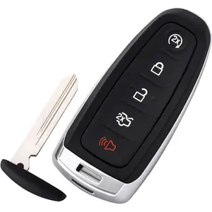 Key Fob for Ford Flex Explorer Escape 2013-2017, Keyfob Replacement for Edge Focus Taurus, for Lincoln MKS MKT MKX Key Fob Shell Case Cover ( Just Empty Key fob) FCC ID：M3N5WY8609