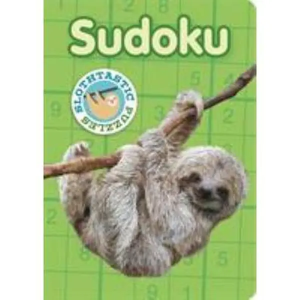 Used Copy Slothtastic Puzzles Sudoku - Purrfect & Puppy Puzzles by Eric Saunders, English Book, Softcover, 0.48 lb