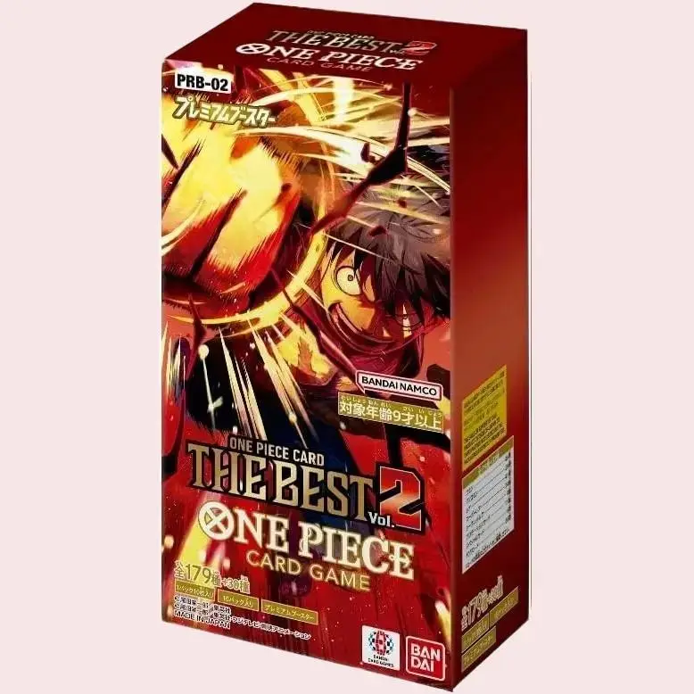 [JPN] One Piece PRB02 The Best Vol 2 Booster Box Pulling Cards One Piece non-sports trading collection box