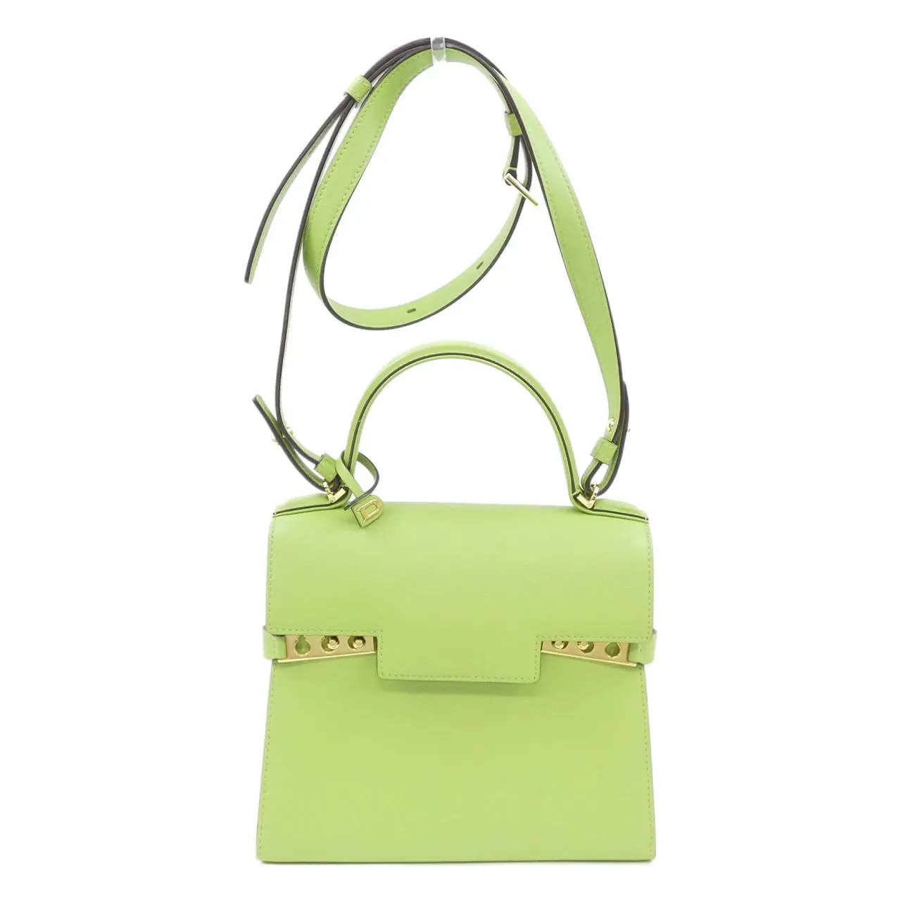 Pre-owned delvaux Calfskin Shoulder Bags Supple Calf Bag