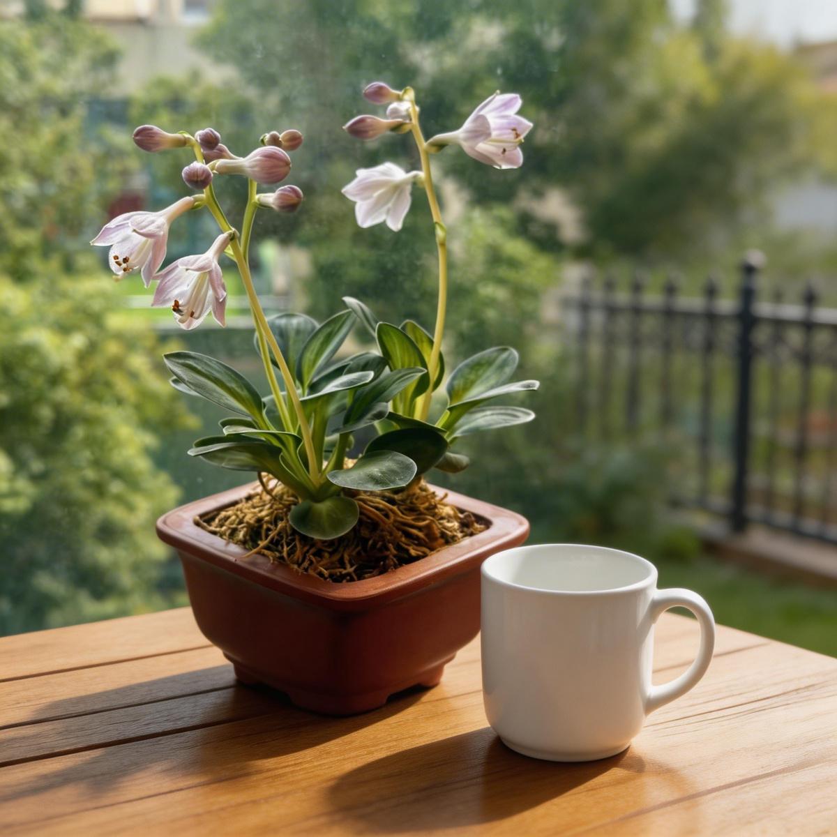 Hosta Seeds for Garden Planting Non-GMO Easy Grow Perennial Flower Seeds for Outdoor Indoor Garden Decoration Home Garden Supplies