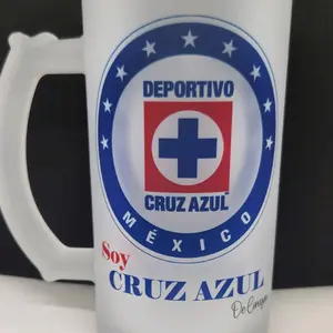 Tarro de Cruz azul 16oz Drinkware Mug